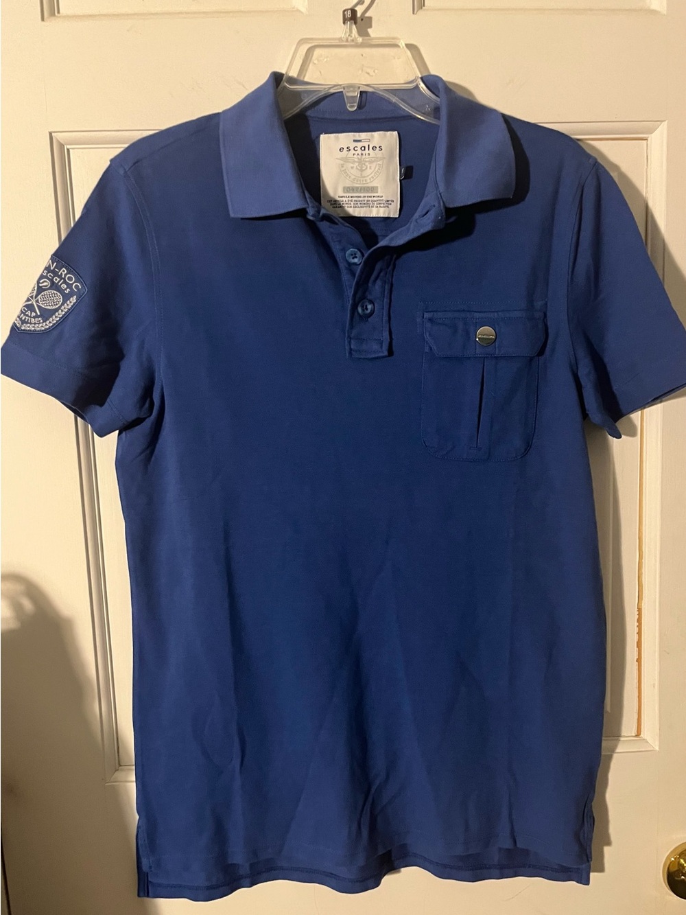 Escales Paris Men’s Ltd Edition Luxury Hotel Du Cap-Eden-Roc Polo Shirt Size S
